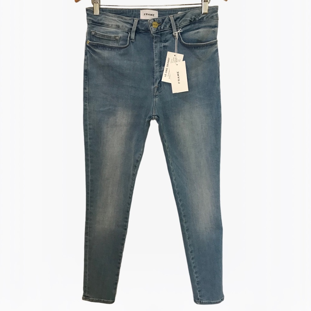 Frame Le One Skinny High-Rise Women’s Jeans - Size: 2 (29-34) - Picture 7 of 17